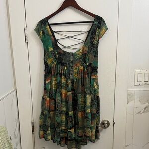 Urban Outfitters Multicolor Bohemian Dress